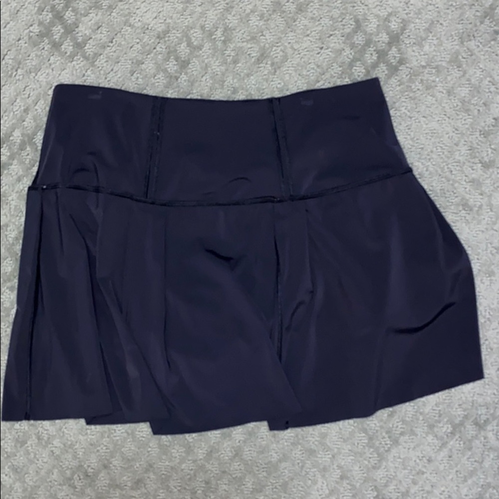 Black lululemon tennis skirt